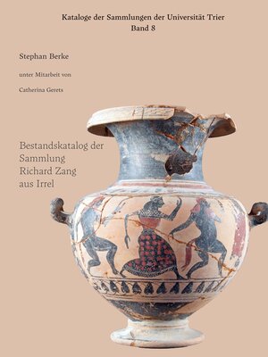 cover image of Bestandskatalog der Sammlung Richerd Zang aus Irrel